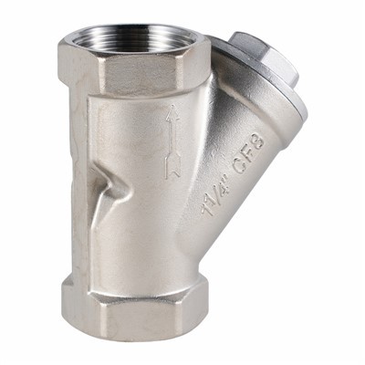 Filtro tipo Y atornillado de acero inoxidable
